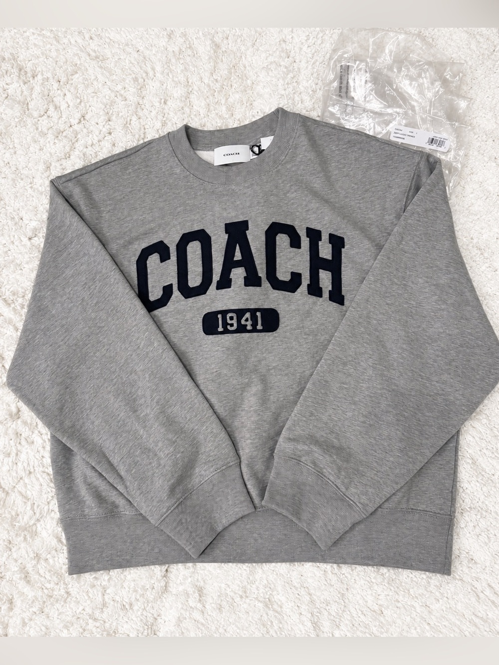 Coach Outlet Sporty Boyfriend Crewneck Sweatshirt